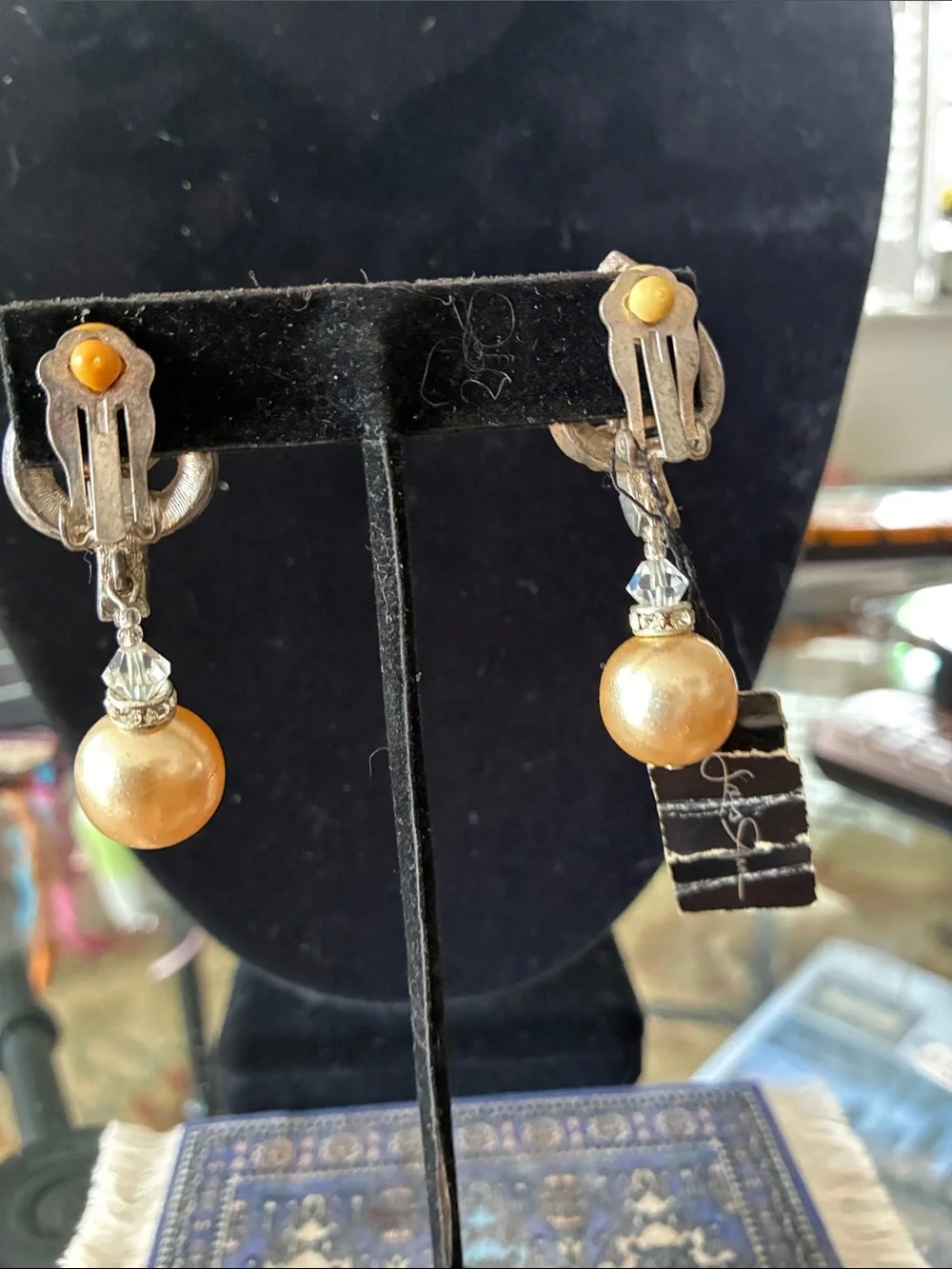 Gold Pearl Drop Earrings - Elegant Women’s Jewelry